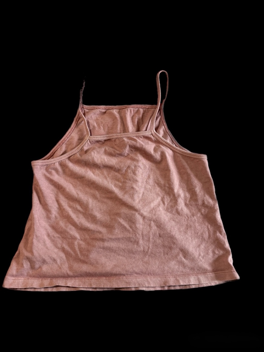 O'Neill Dusty Pink Sunflower Spaghetti-Strap Tank - Picture 2 of 2